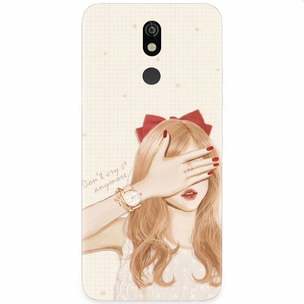 Husa silicon pentru LG K40, Dont Cry Anymore