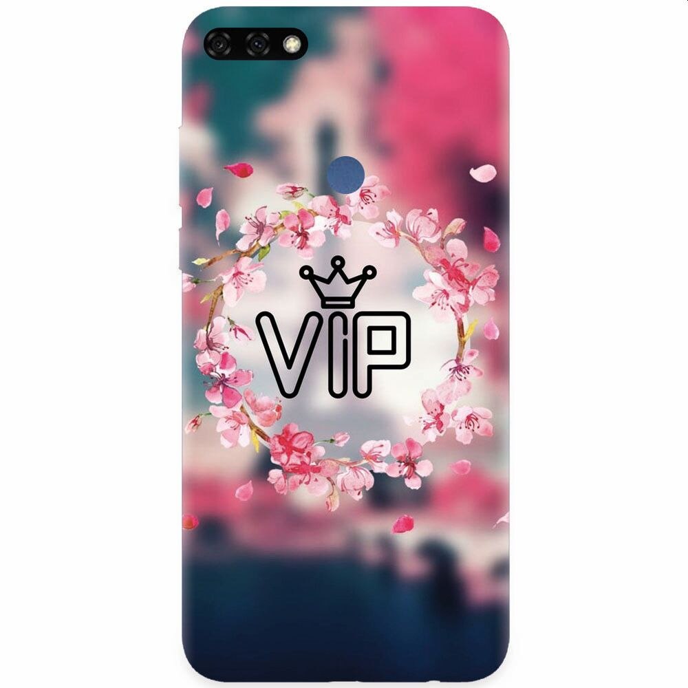 Husa silicon pentru Honor 7C, VIP