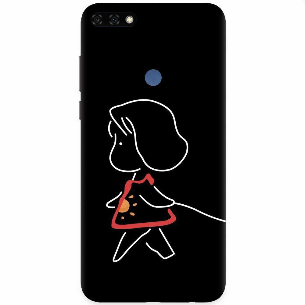 Husa silicon pentru Honor 7C, Fallow Me