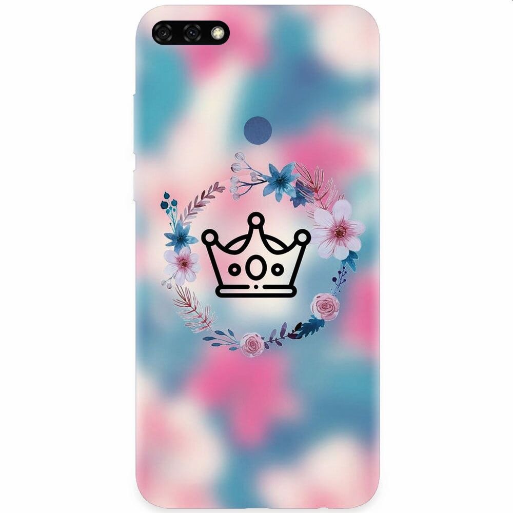 Husa silicon pentru Honor 7C, Qeen