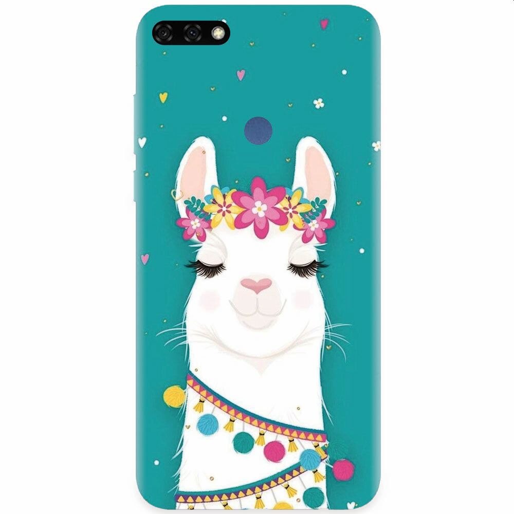 Husa silicon pentru Honor 7C, Lama