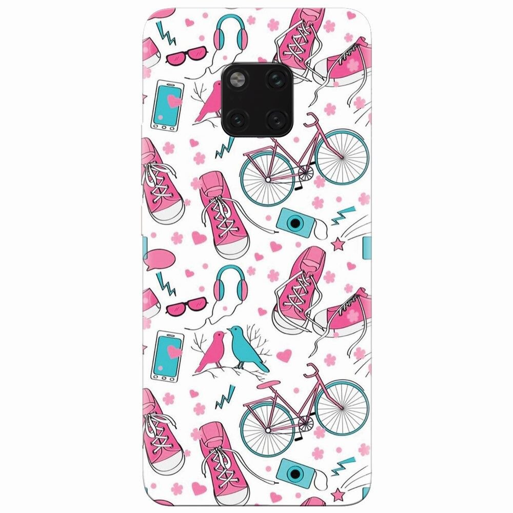 Husa silicon pentru Huawei Mate 20 Pro, Travel