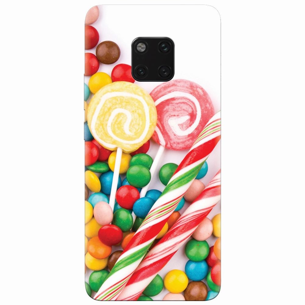 Husa silicon pentru Huawei Mate 20 Pro, Sweet Colorful Candy