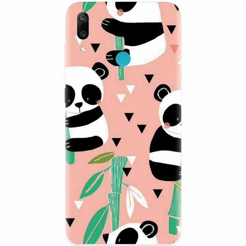 Husa silicon pentru Honor Play, Baby Panda 001