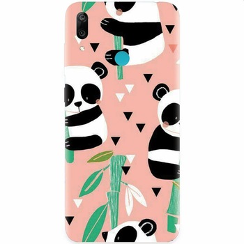 Husa silicon pentru Huawei Y7 2019, Baby Panda 001 Husa silicon pentru Huawei Y7 2019, Baby Panda 001