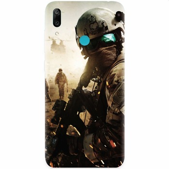Husa silicon pentru Huawei Y7 2019, Battlefield Husa silicon pentru Huawei Y7 2019, Battlefield