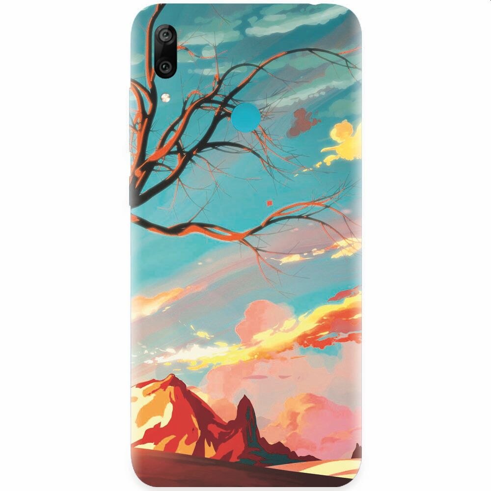 Husa silicon pentru Honor Play, Artistic Landscape