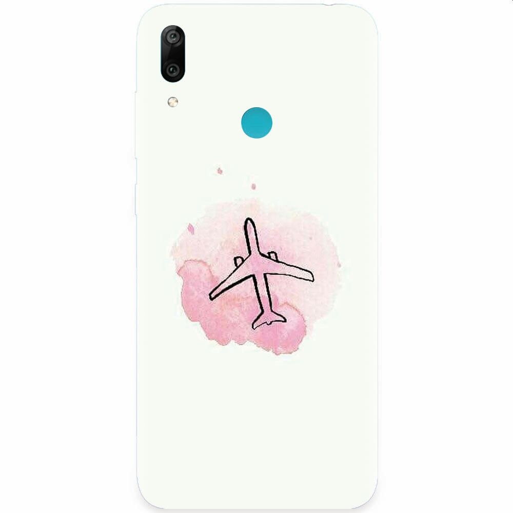 Husa silicon pentru Honor Play, Airplain