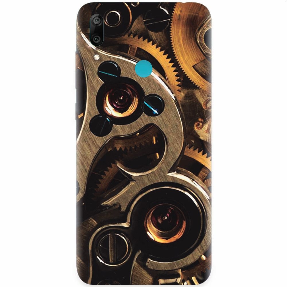 Husa silicon pentru Huawei Y7 Prime 2019, Clock Mechanism