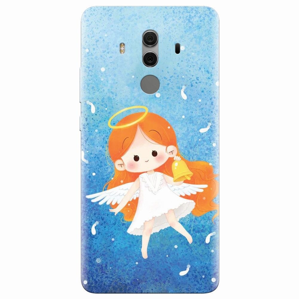 Husa silicon pentru Huawei Mate 10 Pro, Cute Angel