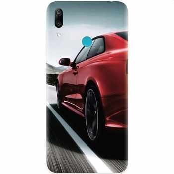 Husa silicon pentru Honor Play, Car On Road Husa silicon pentru Honor Play, Car On Road