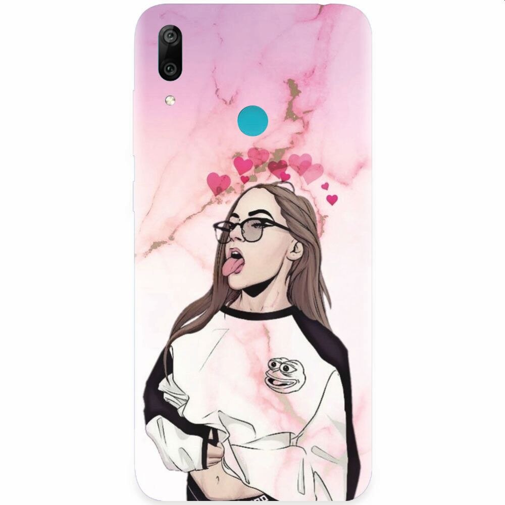 Husa silicon pentru Honor Play, Bad Girl