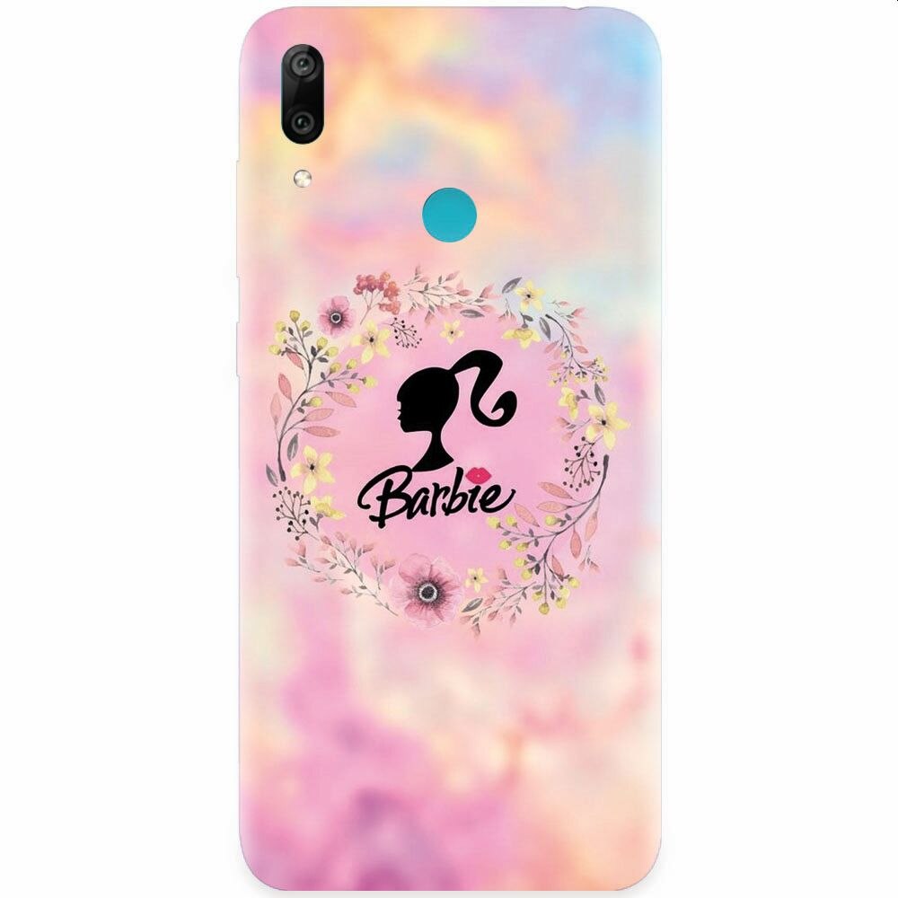 Husa silicon pentru Huawei Y7 2019, Barbie icon