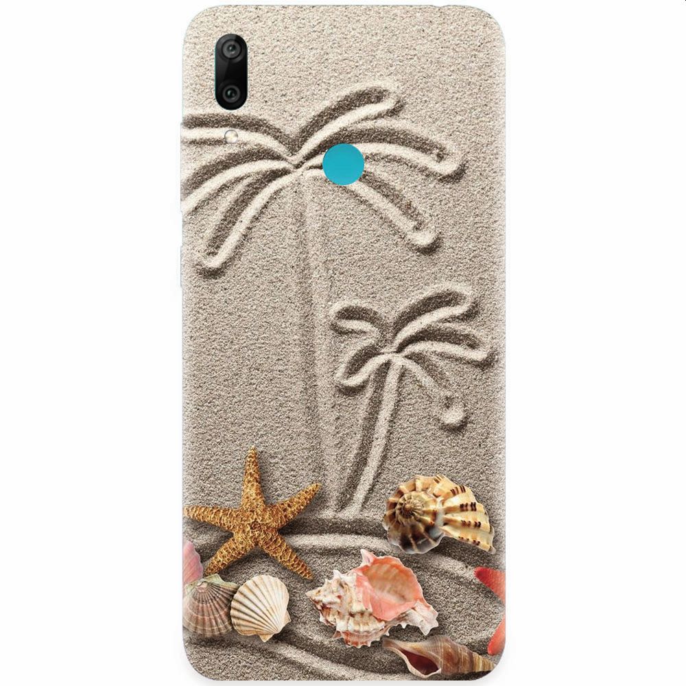Husa silicon pentru Huawei Y7 Prime 2019, Beach Sand