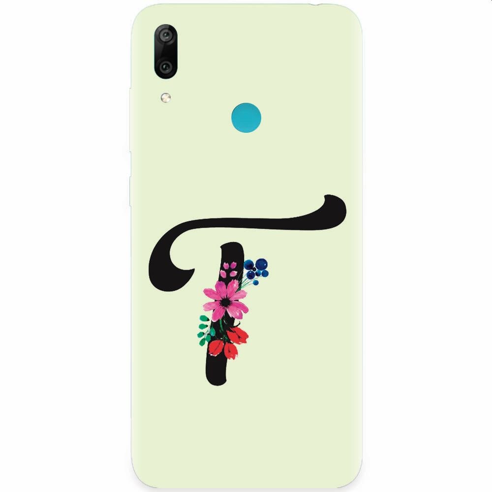 Husa silicon pentru Huawei Y7 Prime 2019, Litera T