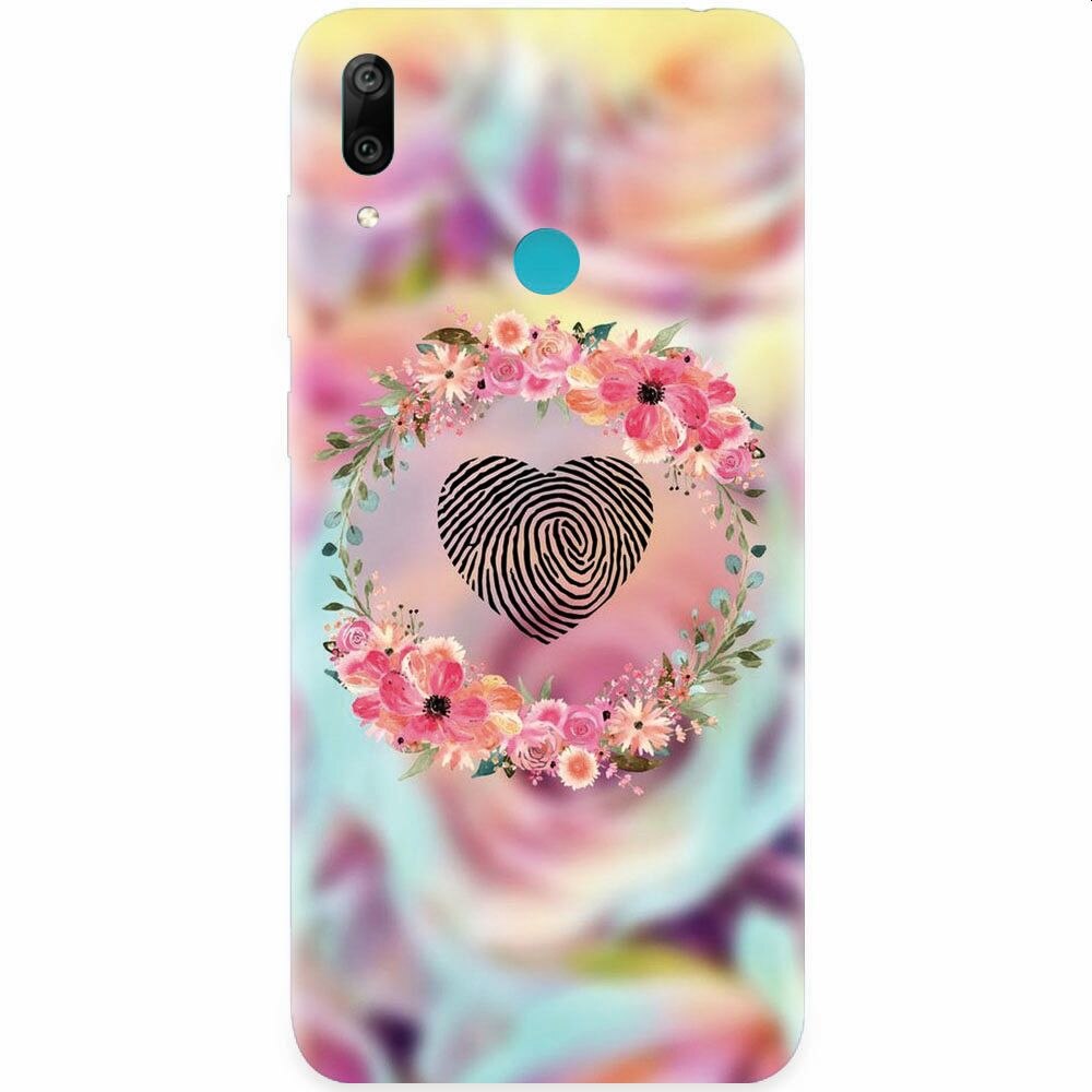 Husa silicon pentru Honor Play, Fingerprint