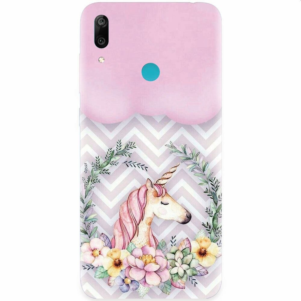 Husa silicon pentru Honor Play, Aesthetic Unicorn