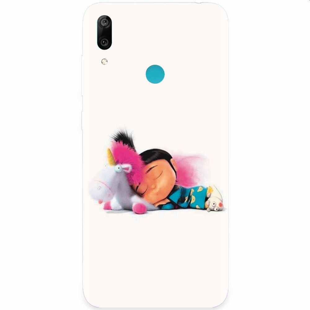 Husa silicon pentru Huawei Y7 2019, Cute Pony Love