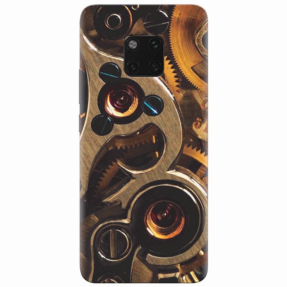 Husa silicon pentru Huawei Mate 20 Pro, Clock Mechanism