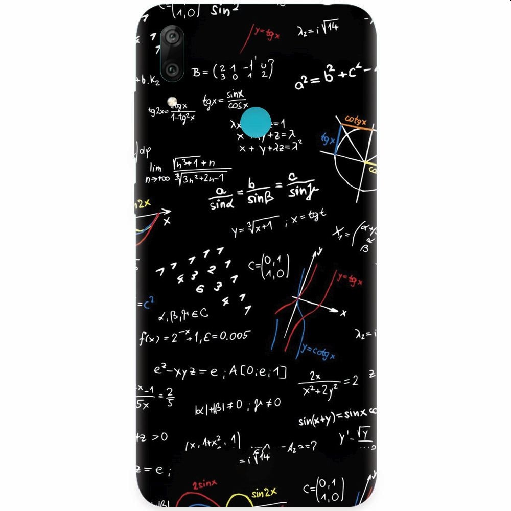 Husa silicon pentru Huawei Y7 2019, Math