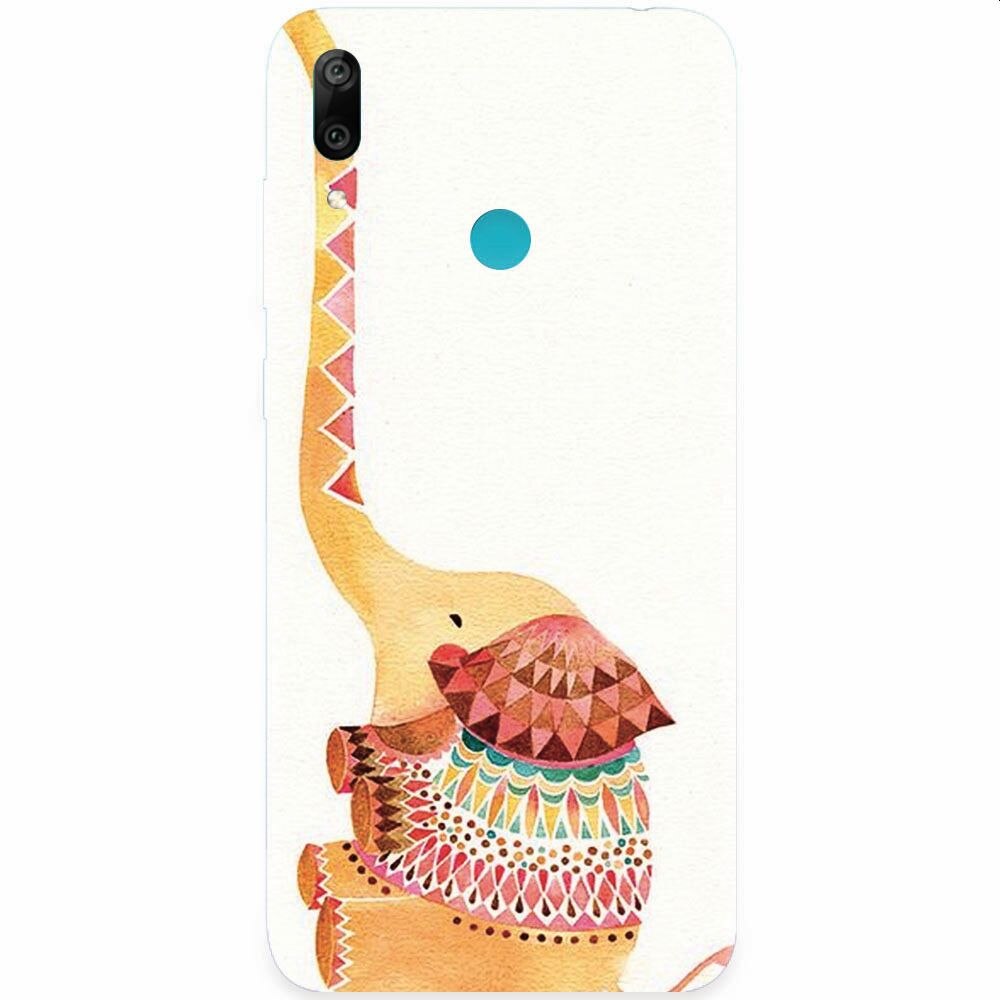 Husa silicon pentru Honor Play, Elephant