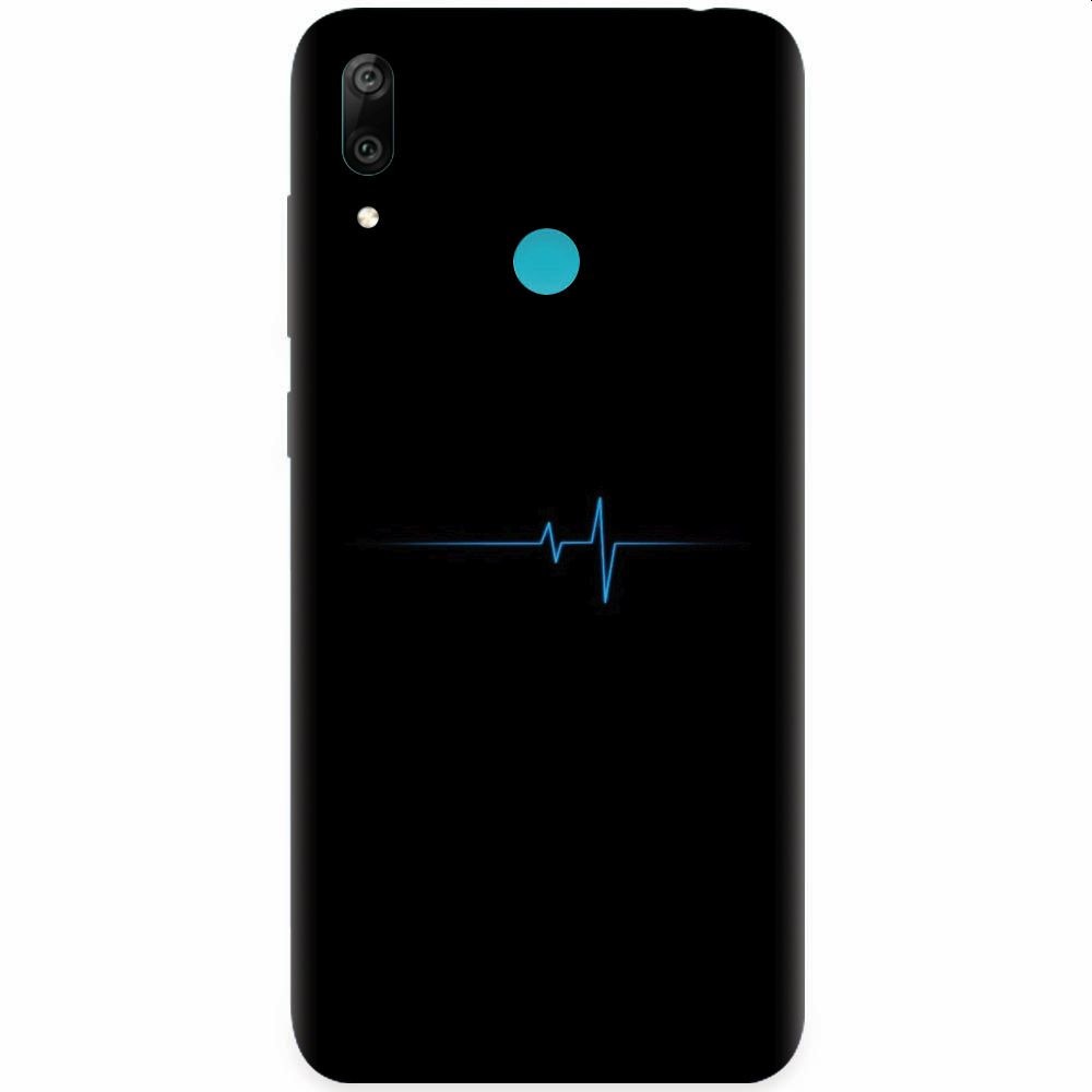 Husa silicon pentru Huawei Y7 2019, Heartbeat