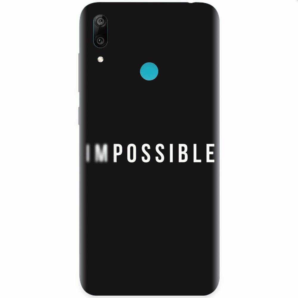 Husa silicon pentru Honor Play, Impossible