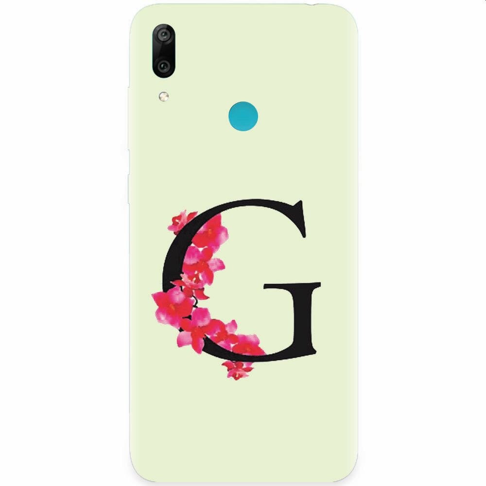 Husa silicon pentru Honor Play, Litera G