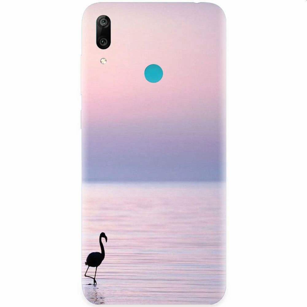 Husa silicon pentru Honor Play, Flaminsgo Sunset