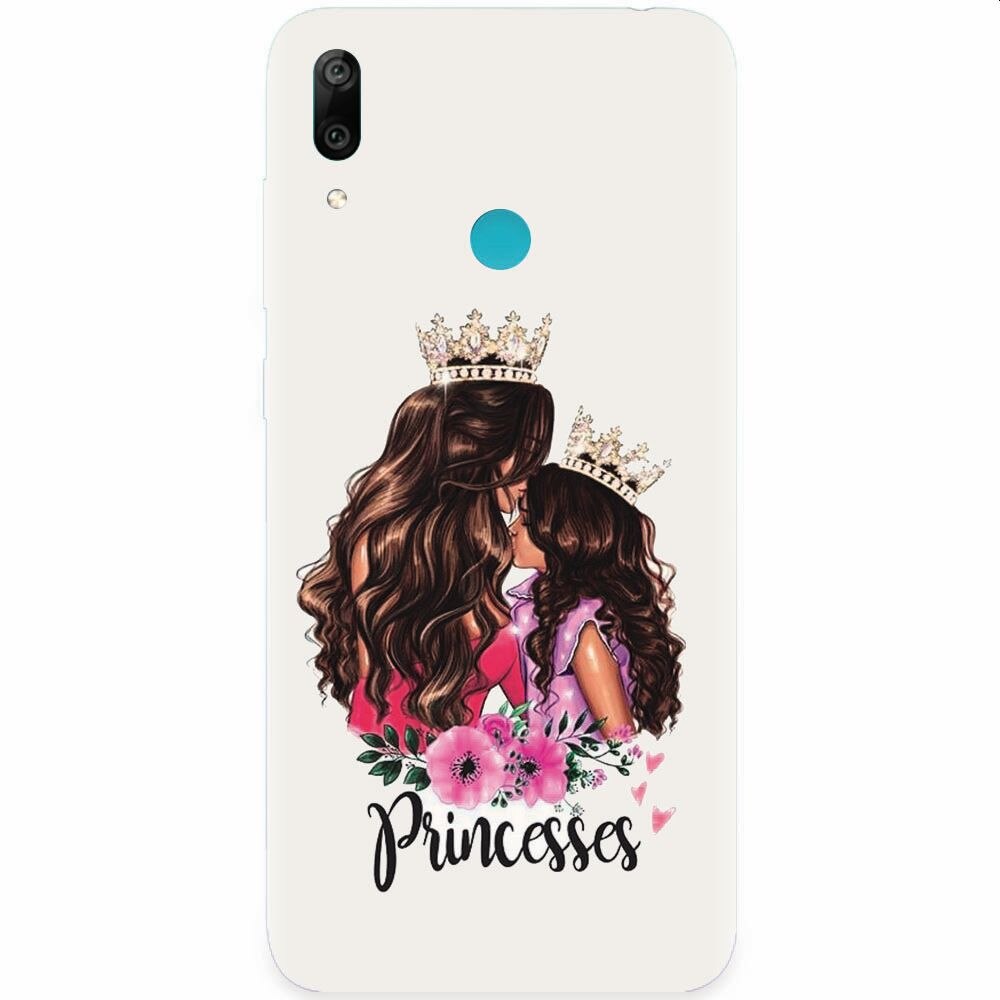 Husa silicon pentru Huawei Y7 2019, Princesses