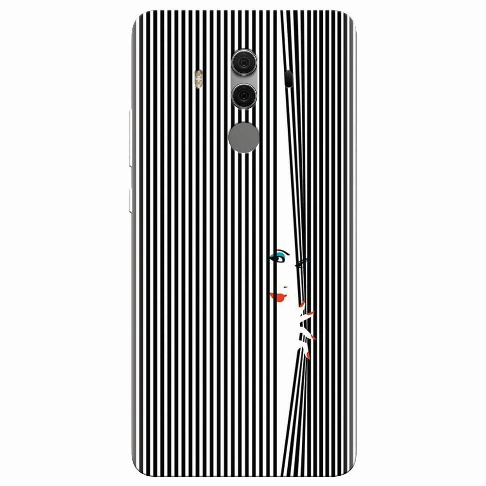 Husa silicon pentru Huawei Mate 10 Pro, Stripe