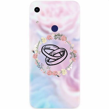 Husa silicon pentru Honor Play 8A, Rings Husa silicon pentru Honor Play 8A, Rings