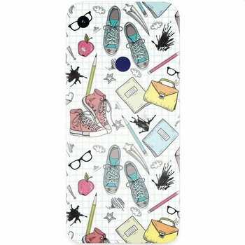 Husa silicon pentru Honor Play 8A, School Husa silicon pentru Honor Play 8A, School