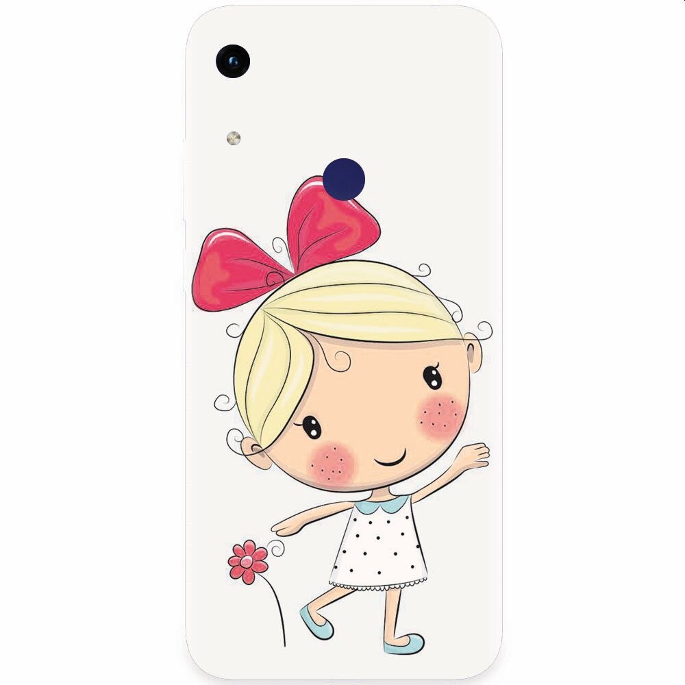 Husa silicon pentru Honor Play 8A, Fetita