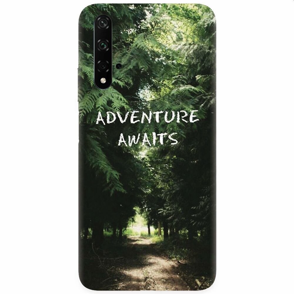 Husa silicon pentru Honor 20, Adventure Awaits Forest