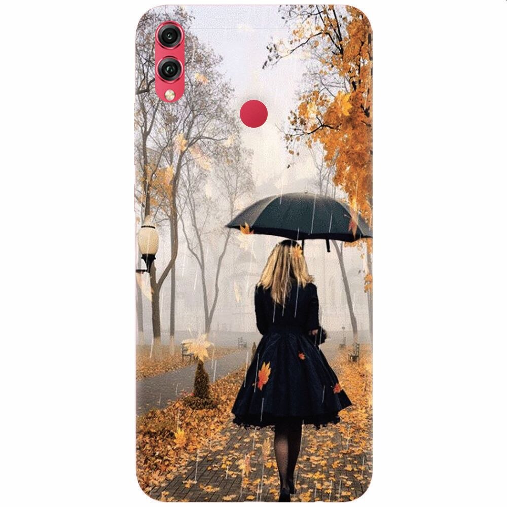 Husa silicon pentru Honor 8X, Autum