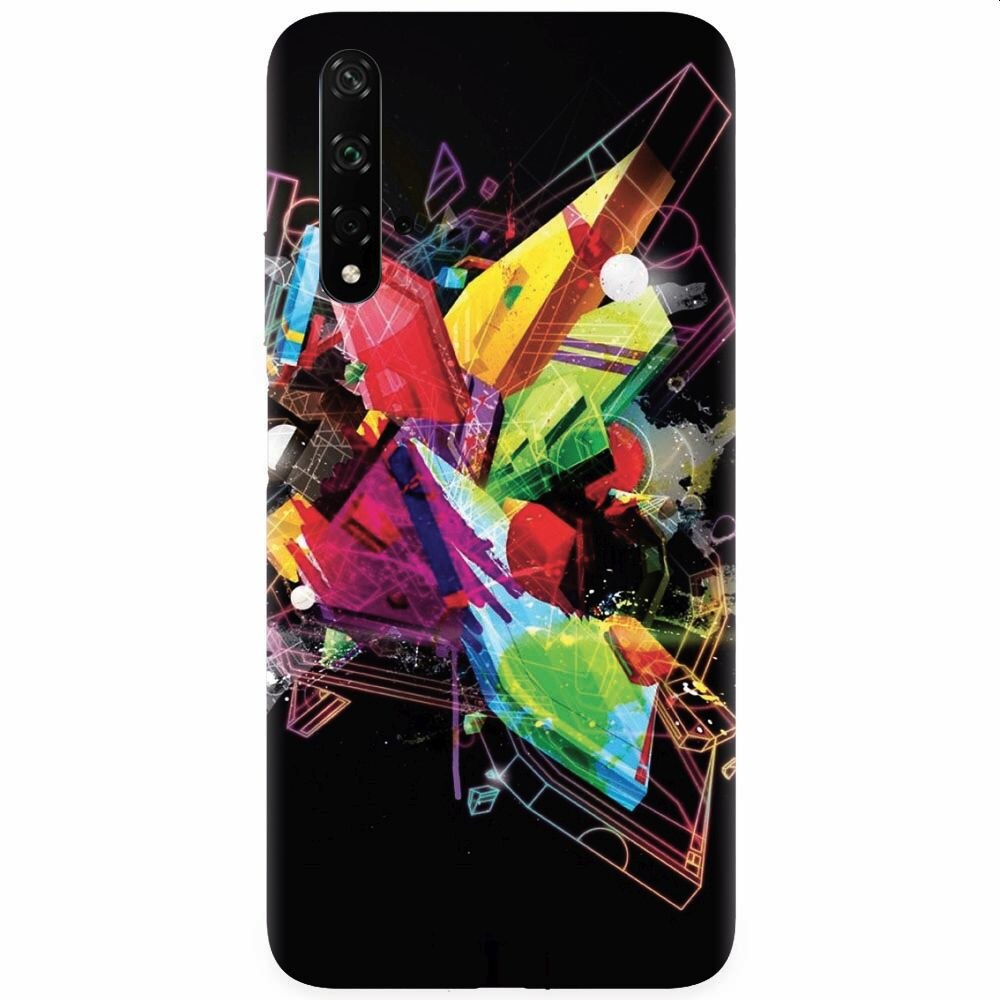 Husa silicon pentru Honor 20, Abstract Shape