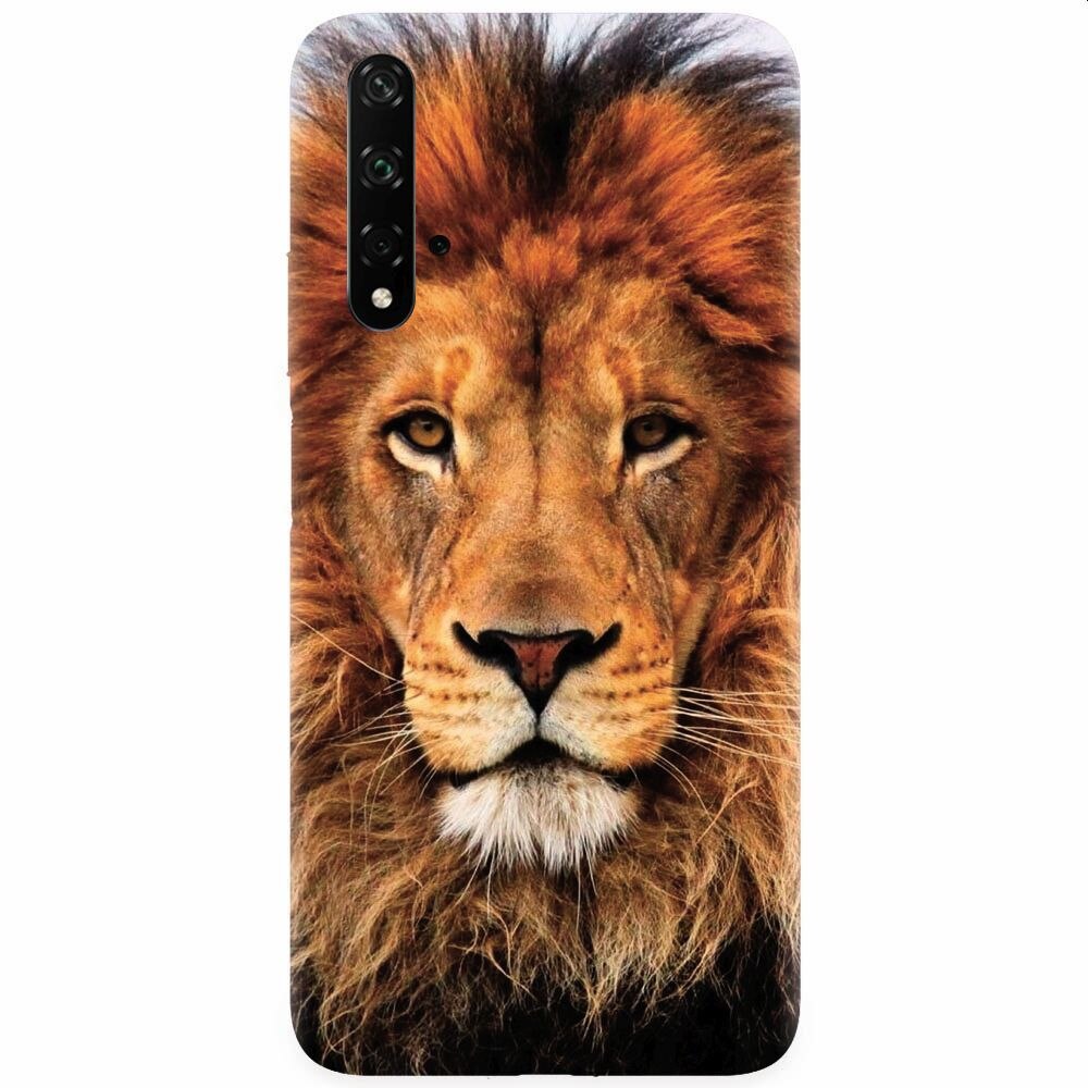 Husa silicon pentru Honor 20, Colorful Lion4
