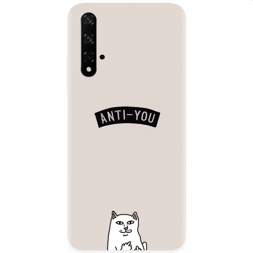 Husa silicon pentru Honor 20, Anti You