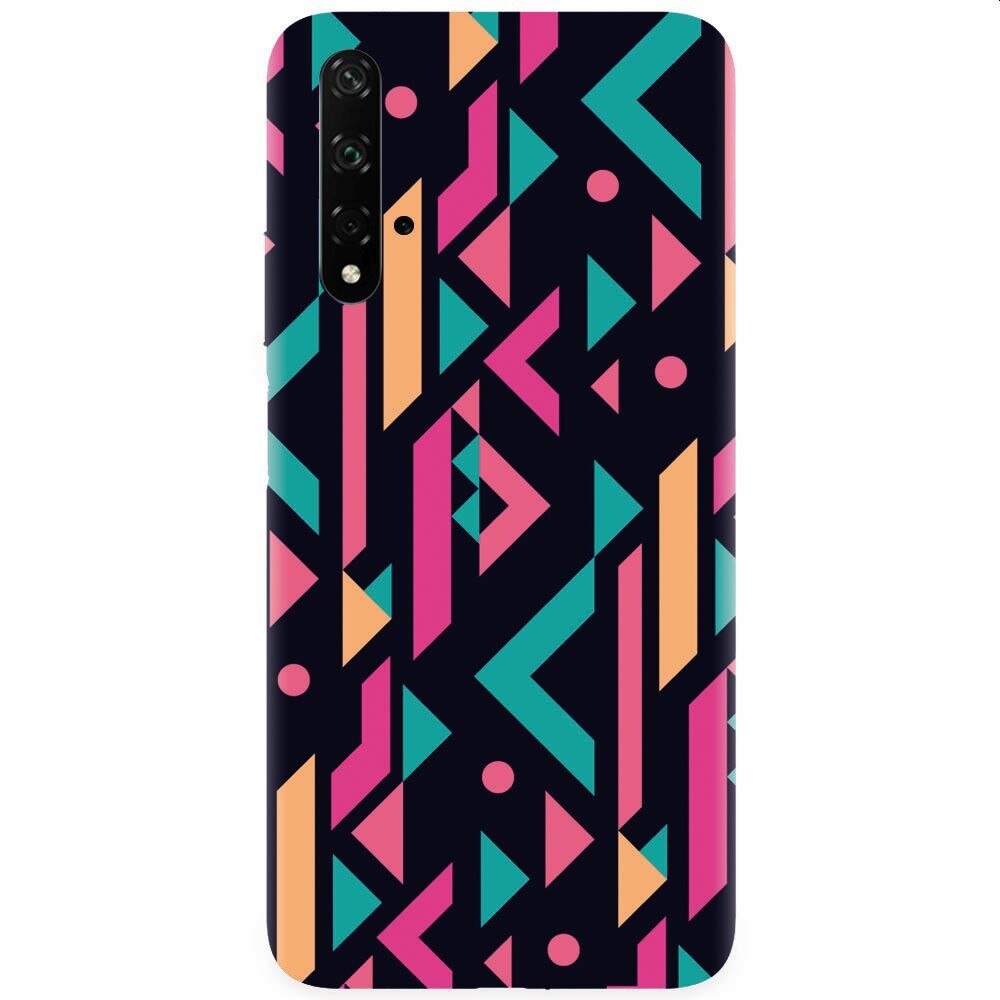 Husa silicon pentru Honor 20, Alien Geometrics