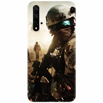 Husa silicon pentru Honor 20, Battlefield Husa silicon pentru Honor 20, Battlefield