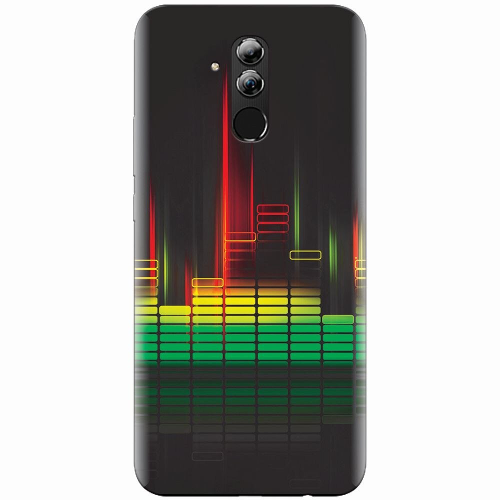 Husa silicon pentru Huawei Mate 20 Lite, Abstract Dj Sound System