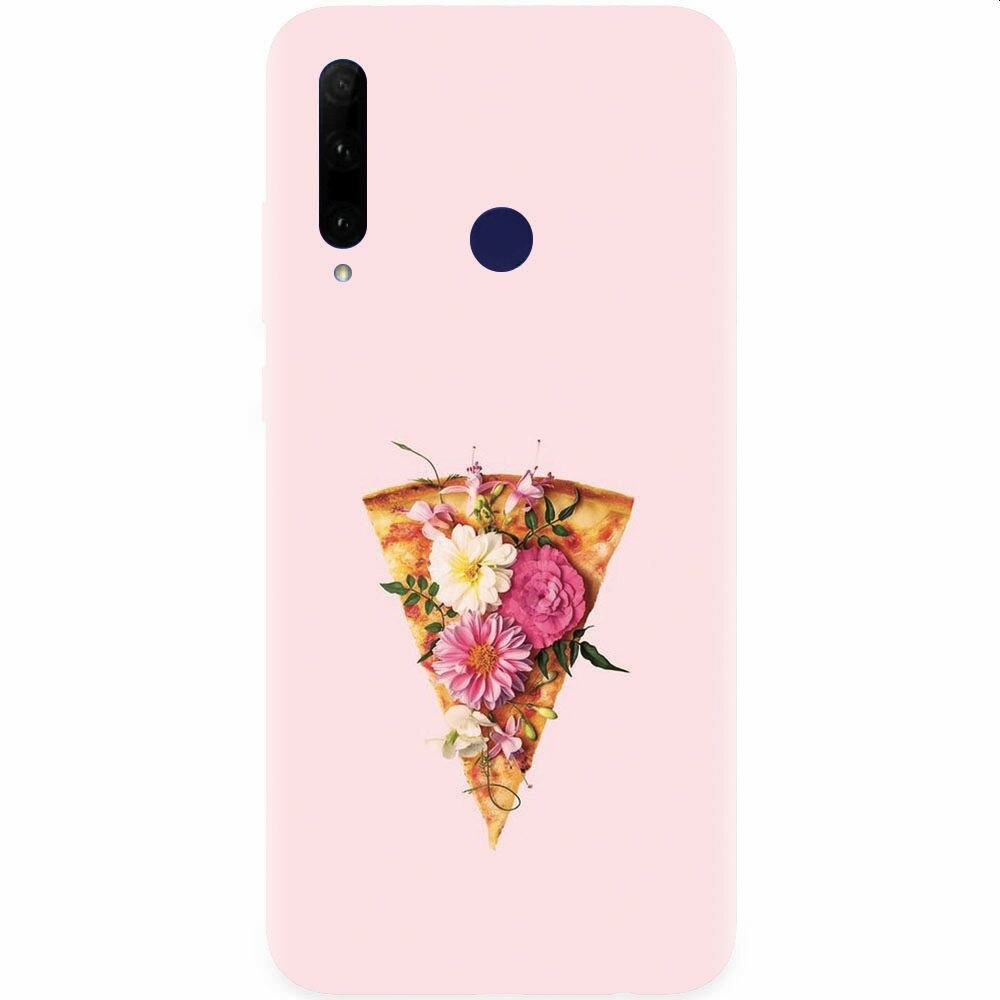 Husa silicon pentru Honor 20 Lite, Flower Pizza