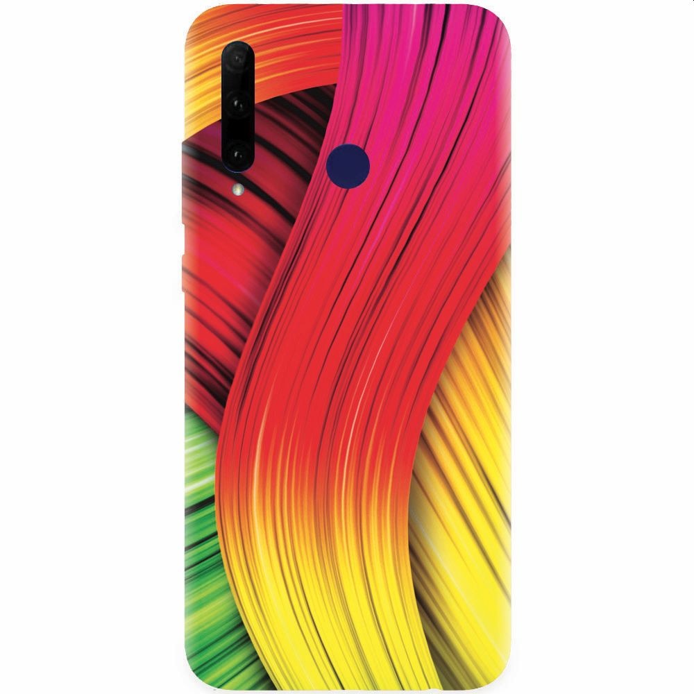 Husa silicon pentru Honor 20 Lite, Colorful Abstract