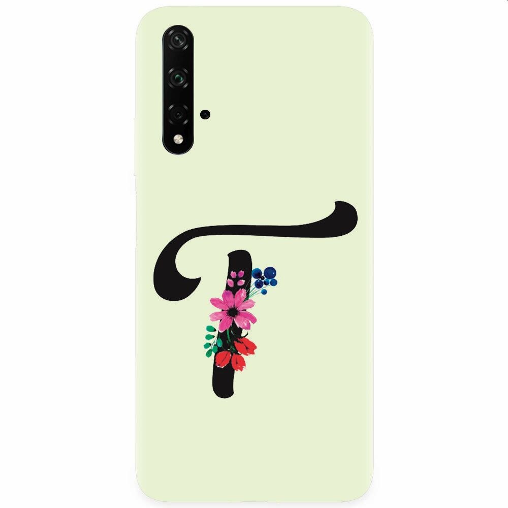 Husa silicon pentru Honor 20, Litera T
