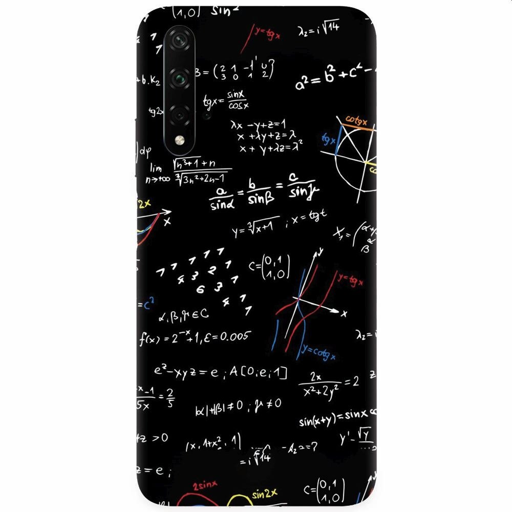 Husa silicon pentru Honor 20, Math