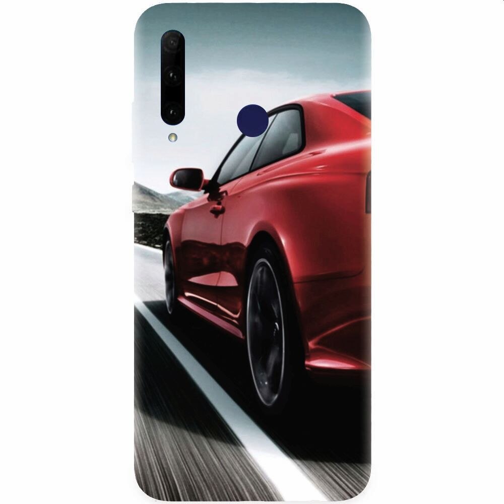 Husa silicon pentru Honor 20 Lite, Car On Road