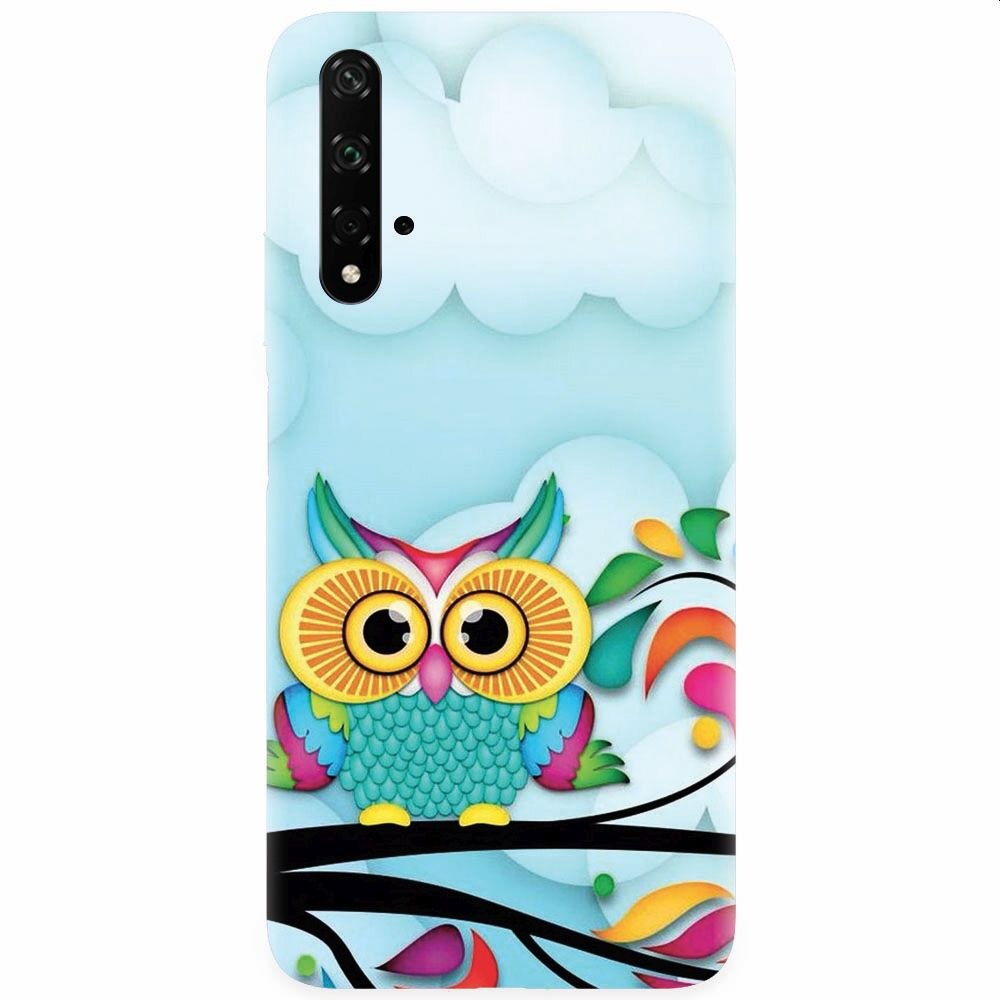 Husa silicon pentru Honor 20, Owl 102