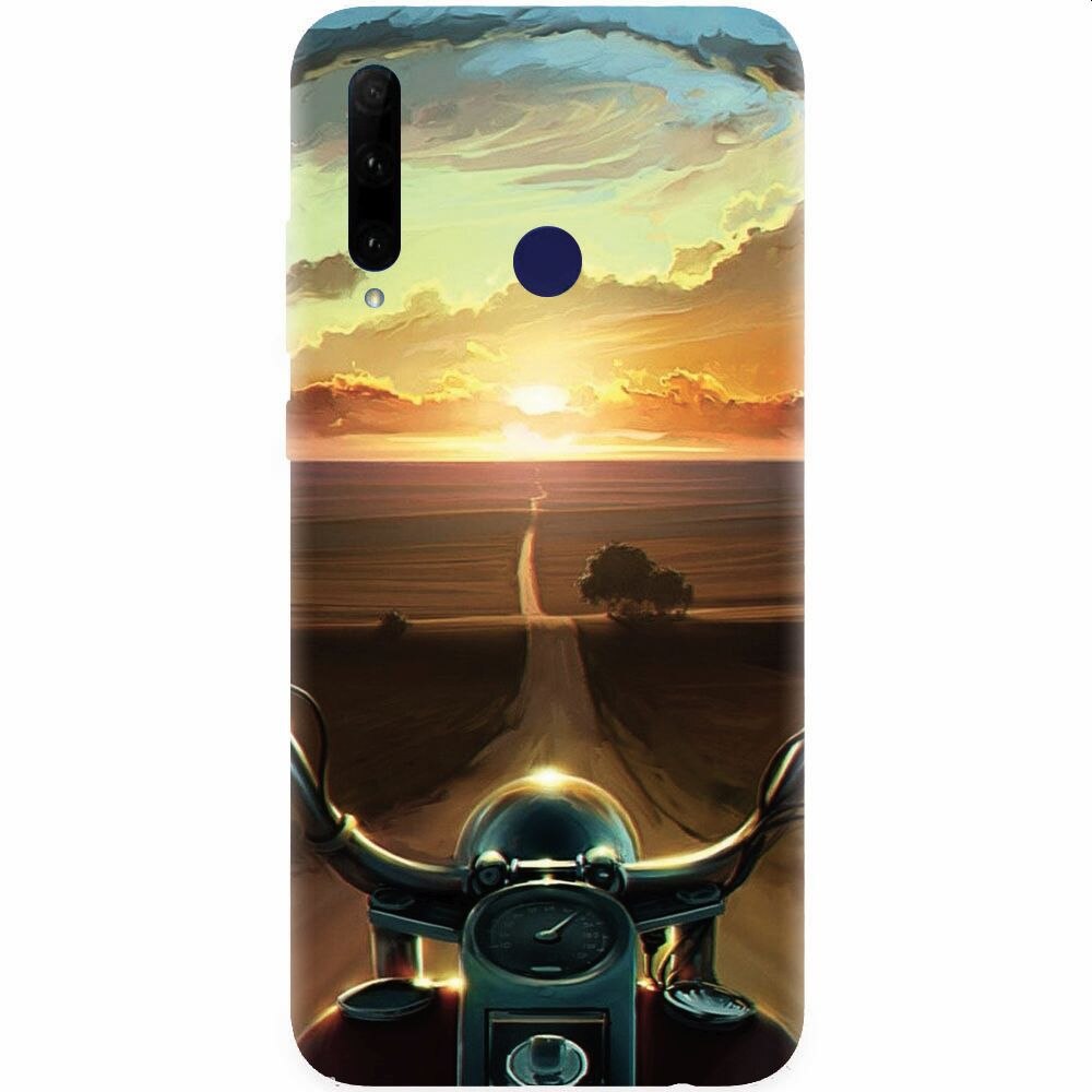 Husa silicon pentru Honor 20 Lite, Country Road