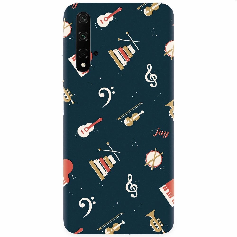 Husa silicon pentru Honor 20, Music Joy